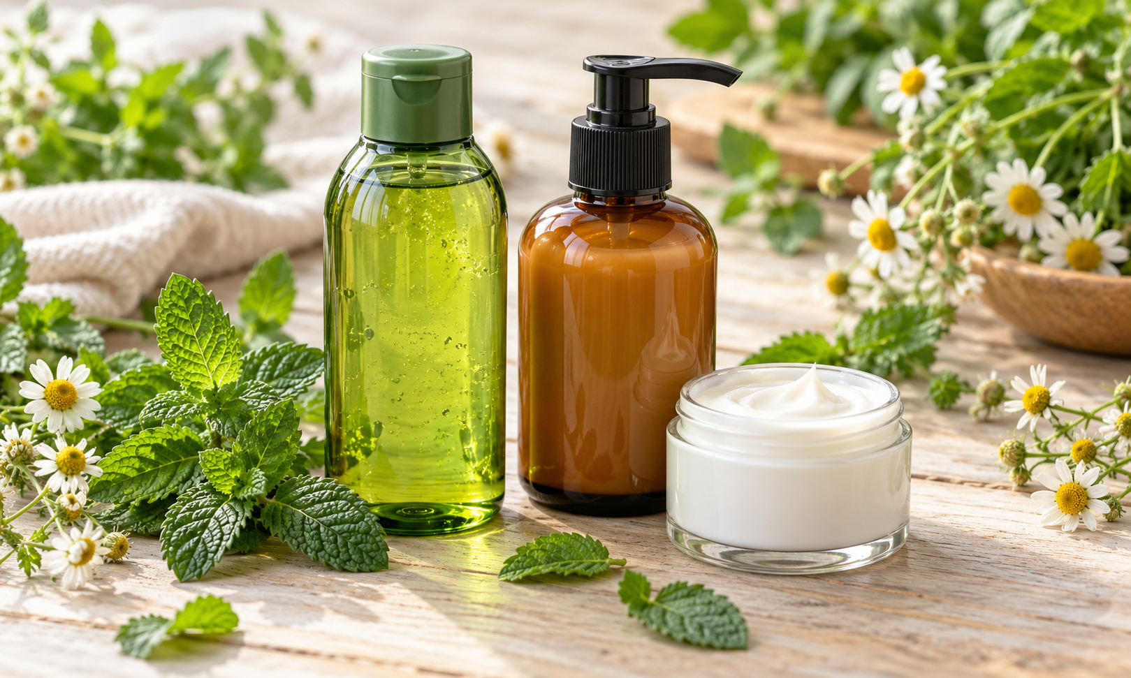 Przegląd kosmetyków Elfa Pharm – O’herbal, Vis Plantis, Green Pharmacy
